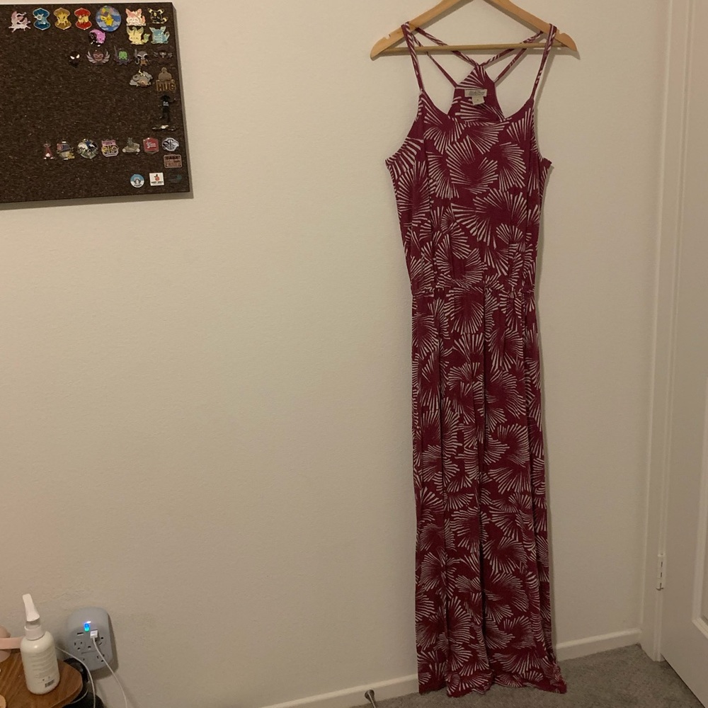 Geometric Pattern Maxi Dress - Picture 3 of 4